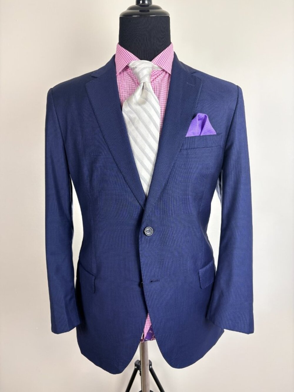 Carolina Herrera ***10% Cashmere*** Modern 2Btn Sport Jacket 44 S / R e54